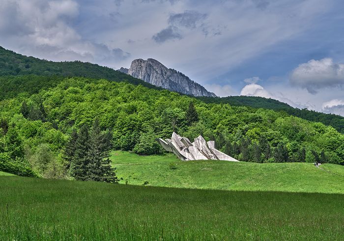 Monument für die Schlacht an der Sutjeska, Tjentište, 1971