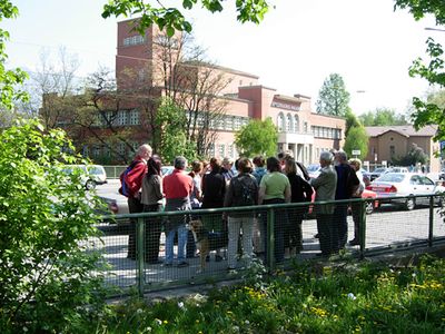 Städtisches Hallenbad, Innsbruck (Arch: Friedrich Konzert)