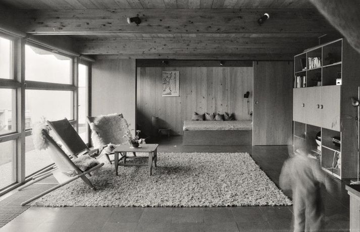Rudolf Wäger, Siedlung Ruhwiesen, Schlins, 1971–1973 Innenraum