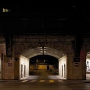 Durchfahrt und Durchgänge Dreiheiligenstraße