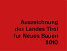 neues bauen in tirol 2010
