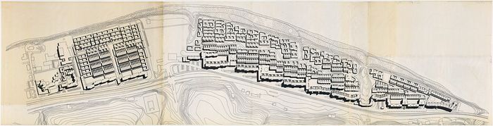 Roland Rainer: Gartenstadt Puchenau I bis V, 1978-1992, Puchenau, Lageplan