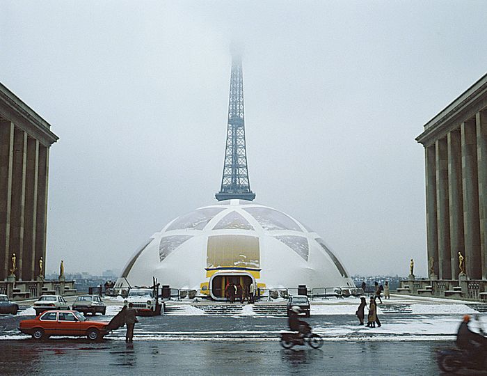 Volumen "Chaillot 1" für die Ausstellung „Construire pour habiter“ des Ministerium für Stadtplanung und Wohnungswesen, Paris, 1981
