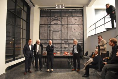 Ausstellungseröffnung "Klaus Kinold: Hans Döllgast und Rudolf Schwarz. Zwei Baumeister der anderen Moderne" und "Klaus Kinold. Der Architekt fotografiert Architektur" (in Kooperation mit dem Archiv für Baukunst)