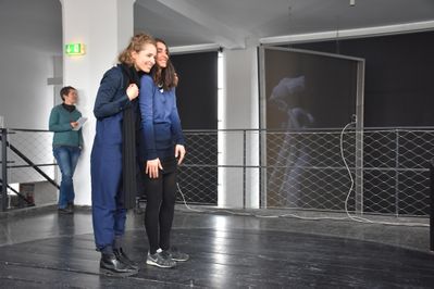 Pressekonferenz "and: intra space & head in a cloud" – © aut