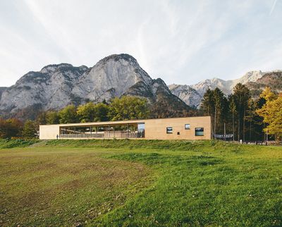 Kindergarten Kranebitten, Innsbruck, 2013 – 2015 (Architektur: reitter_architekten)