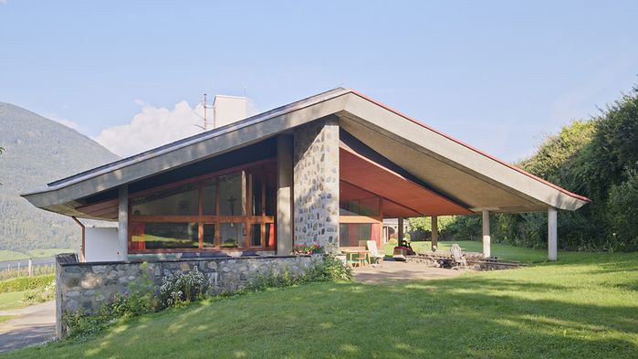 Othmar Barth, „Herberthaus“, Kranebitt bei Brixen, 1971