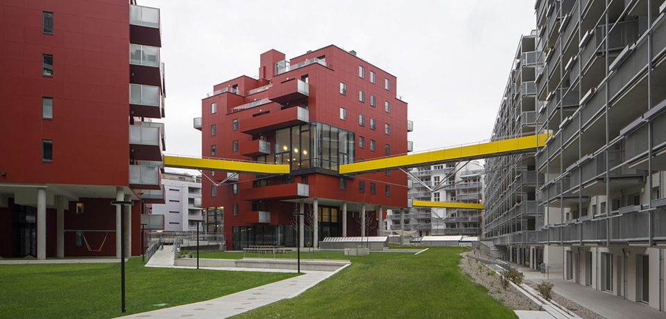 Wohnbau Sonnwendviertel Wien