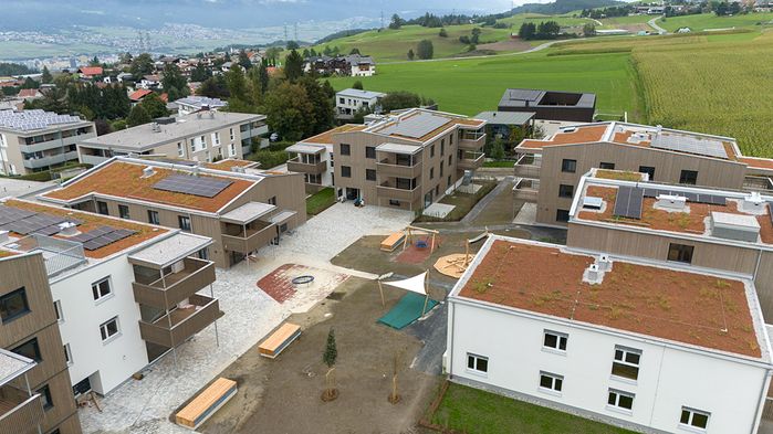 Siedlung Oberes Feld, Lans