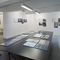 Blick in die Ausstellung "Neues Bauen in den Alpen"