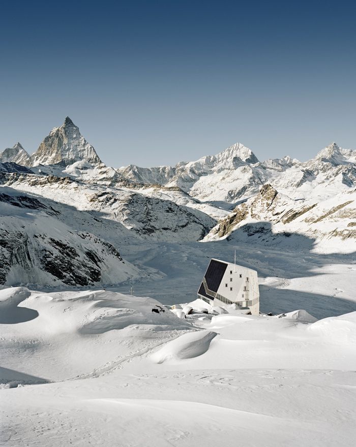 Bearth & Deplazes Architekten, Monte Rosa Hütte, Bildnachweis: Tonatiuh Abrosetti