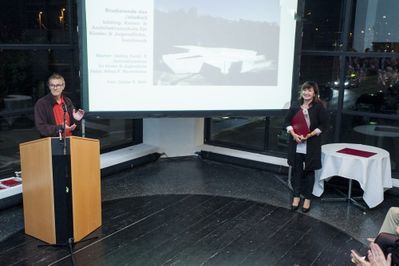 Preisverleihung "Auszeichnung des Landes Tirol für Neues Bauen 2016" im aut