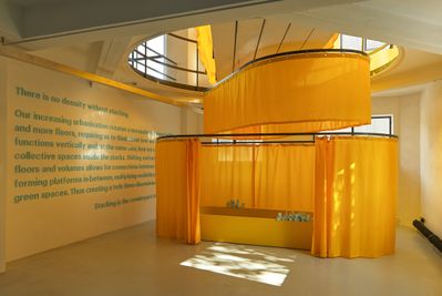 Blick in die Ausstellung im aut