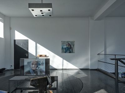Blick in die Ausstellung "Über Othmar Barth"
