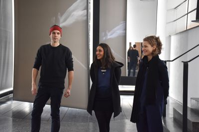 Pressekonferenz "and: intra space & head in a cloud" – © aut