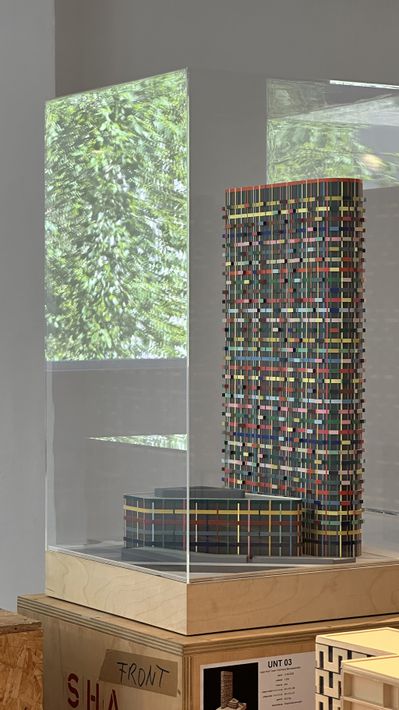 Blick in die Ausstellung "Open Box"