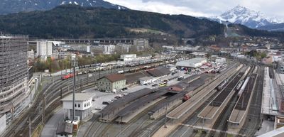 Überblick Hauptbahnhofareal