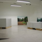Blick in die Ausstellung im aut