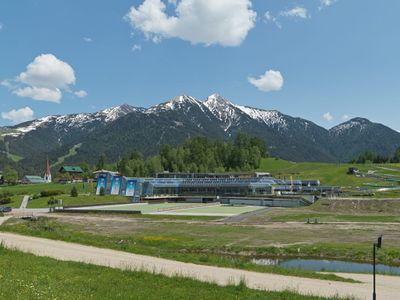 Ernst Heiss, Hubert Prachensky mit Michael Prachensky, Sport- und Kulturzentrum, Seefeld, 1973–75