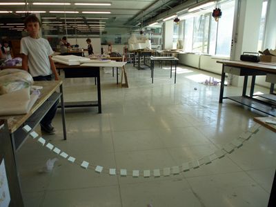 soak – in der Modellbauwerkstatt wurde auf andere Weise mit Hängebrücken experimentiert