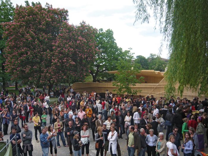 Eröffnung der Plattform "ich will an den Inn..." bei den Architekturtagen 2008
Bildnachweis: © aut