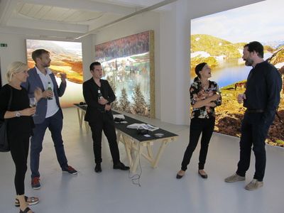 Ausstellungseröffnung "Snøhetta: Relations"