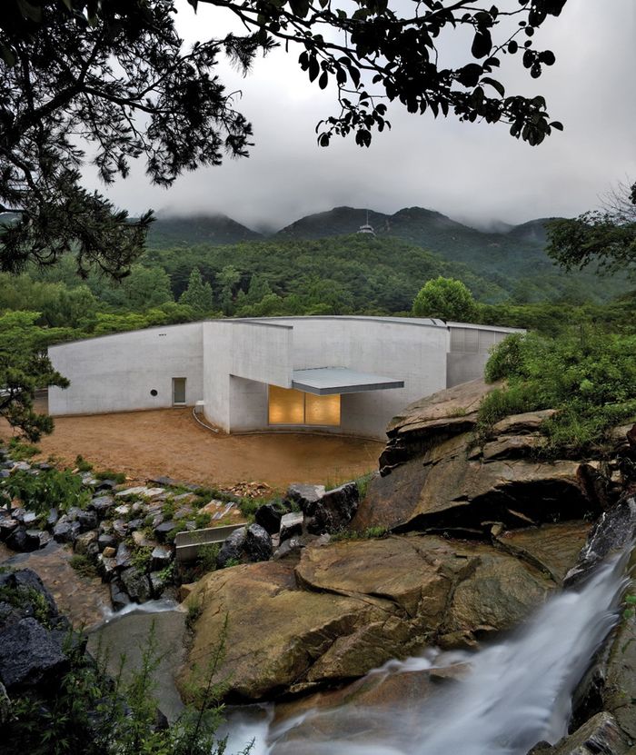 Álvaro Siza, Anyang Pavillon, Young-Il Park, Südkorea, 2005 – 06
