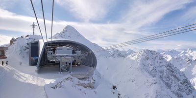 Anerkennung des Landes Tirol für Neues Bauen 2012: Gaislachkoglbahn, Sölden, 2008–2010 (Architektur: obermoser arch-omo zt gmbh)