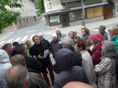 „Alte Mauern – Neue Zeiten“, Führung in Telfs mit Raimund Wulz und Hubert Weiler-Auer