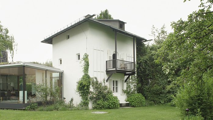 Lois Welzenbacher, Haus Welzenbacher, Absam, 1945