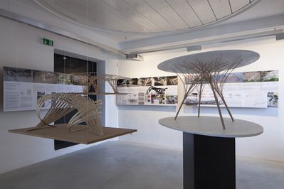 Blick in die Ausstellung "Potenziale 2" im aut