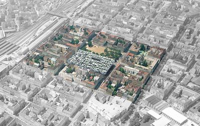 Realutopie „Himmel über Fünfhaus“, 2004