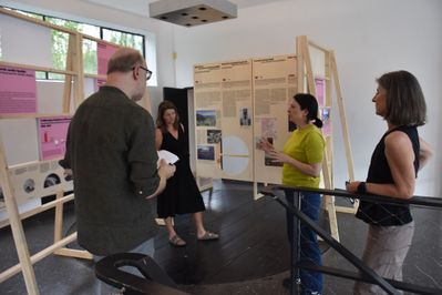 Pressegespräch zur Ausstellung – © aut