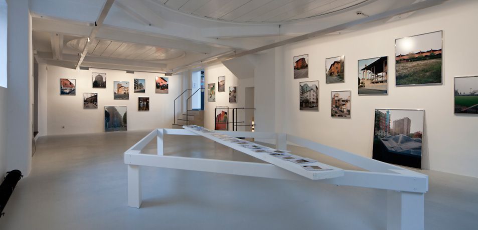 Blick in die Ausstellung im aut, © B&R