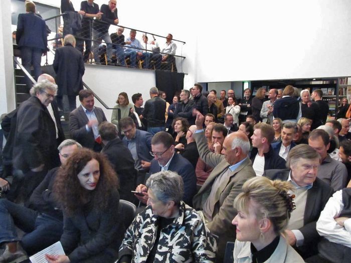 Preisverleihung der "Auszeichnung des Landes Tirol für Neues Bauen 2022" im aut