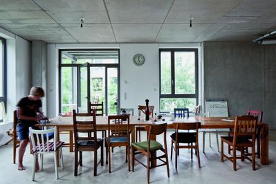 Architekten: ArGE Carpaneto, FAT Köhl, BAR Architekten, Die Zusammenarbeiter. Foto: Ute Zscharnt