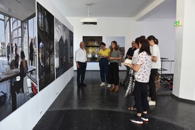 Pressekonferenz "lacaton & vassal - inhabiting: pleasure and luxury for everyone"