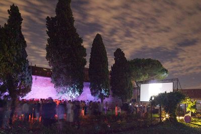 Österreichischer Beitrag auf der 13. internationalen Architekturausstellung „La Biennale di Venezia“ – Fest in der Antica Abbazia della Misericordia (© Günter R. Wett)