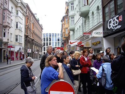 Stadtspaziergang zu Orten jüdischen Lebens in Innsbruck