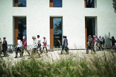 Architekturvermittlung vor Ort und im Gespräch