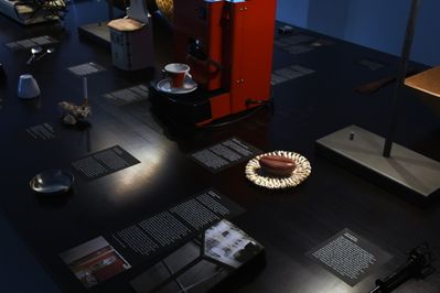 Blick in die Ausstellung "einfach alltäglich" im aut.