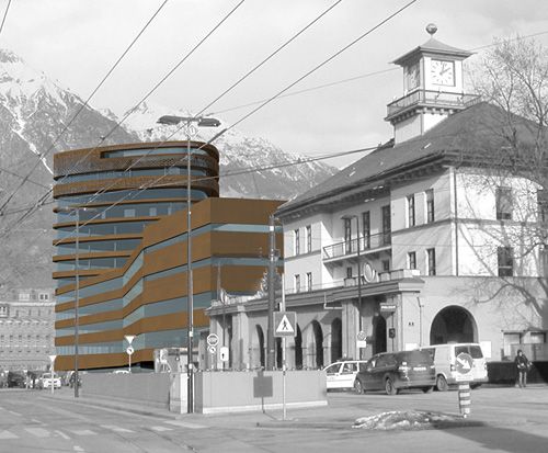 Headline, Innsbruck; Arch: henke und schreieck Architekten