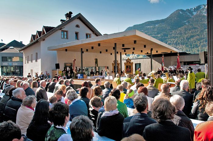 Einweihung Gemeindezentrum Fließ