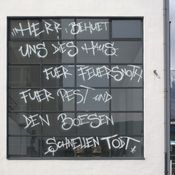 Der Haussegen für das Adambräu