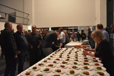 Abendessen mit Partnern und Sponsoren im aut am 23. Feber 2019