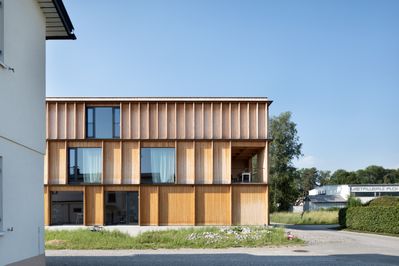 Haus Rosa, Dornbirn Bauherrschaft: Stefanie Mäser und Sebastian Brandner Architektur: DI Sebastian Brandner, Dornbirn Fertigstellung: 2019