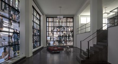 Blick in die Ausstellung "lacaton & vassal - inhabiting: pleasure and luxury for everyone"