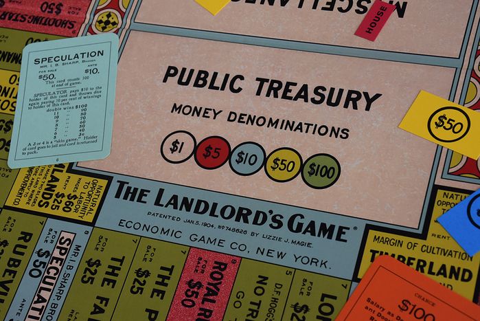 "The Landlord’s Game" – die Urform des Monopoly, erfunden 1904