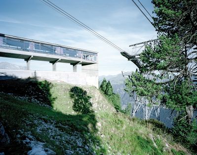 Anerkennung des Landes Tirol für Neues Bauen 2012: Freiraum Ahorn, Ahornplateau, Mayrhofen, 2009 – 2010 (Architektur: M9 ARCHITEKTEN – Antonius Lanzinger)