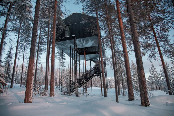Snøhetta, The 7th Room, Treehotel, Harads, Sweden